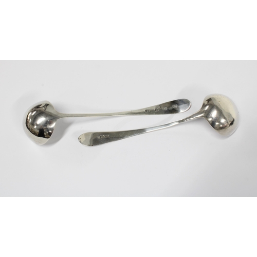 59 - Scottish provincial silver toddy ladle BY James Erskine, Aberdeen circa 1800 and another Scottish si... 