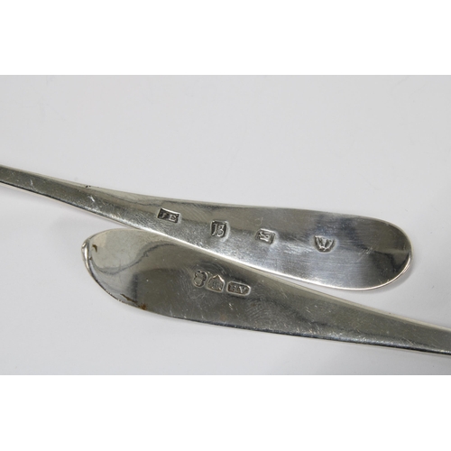 59 - Scottish provincial silver toddy ladle BY James Erskine, Aberdeen circa 1800 and another Scottish si... 