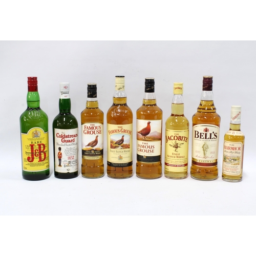 461 - Whisky to include Coldstream Guard Blended, The Jacobite, Bell's, J&B (Justerini & Brooks) all 70cl ... 