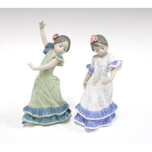 122 - Two Lladro dancing figures to include Juanita and Lolita, taller 19cm (2)