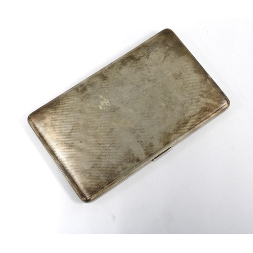 100B - George VI silver gilt cigarette case, London 1937, 14 x 9cm