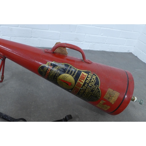 458 - Three vintage Minimax fire extinguishers (3)