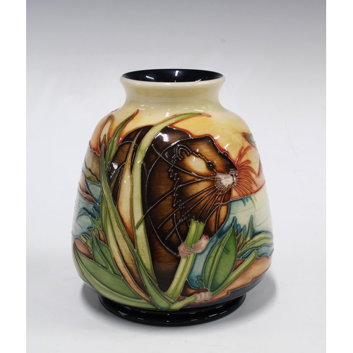 123 - Moorcroft King of the Waterways Ltd Ed vase, designed by Kerri Goodwin, made for the RSPB, numbered ... 