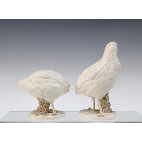 380 - Two Ceramica del Ferlaro Italian bird figures, 16cm (2)