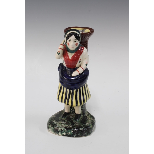 384 - Griselda Hill Pottery, 'The Prestonpans Fishwife', 20cm