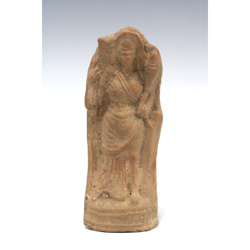 436 - Romano / Egyptian Goddess figure CA 1st century AD, 20cm