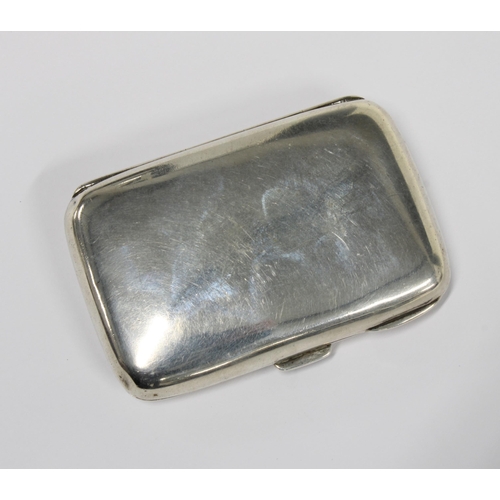 77 - REGIMENTAL INTEREST: Berwickshire Yeomanry Cavalry, Birmingham  silver cigarette case, further engra... 