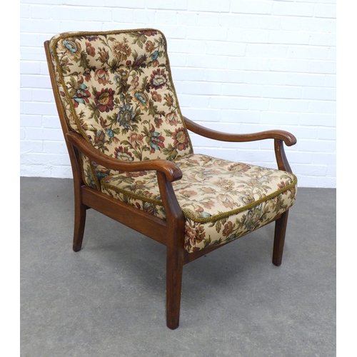 236 - Ercol style armchair, 66 x 86 x 70cm.