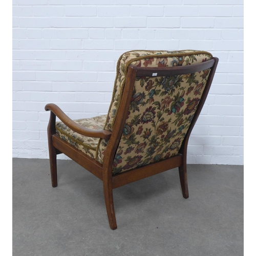 236 - Ercol style armchair, 66 x 86 x 70cm.