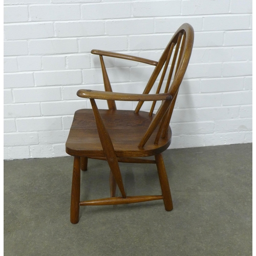 237 - Child's elm windsor back armchair, 60 x 70 x 41cm.