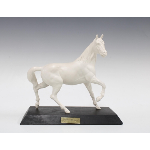 310 - Beswick horse 'Spirit of the Wind' on a black wooden base, 24cm