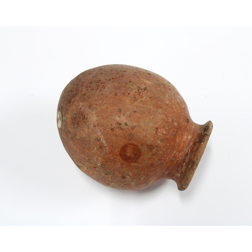 344 - Ancient Egyptian Pre Dynastic 'Red Ware' Naqada CA 3000 BC, with an old collectors label to the base... 