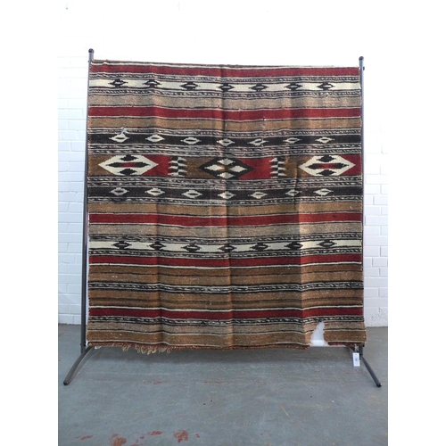 358 - Two Navajo wool blankets (2)