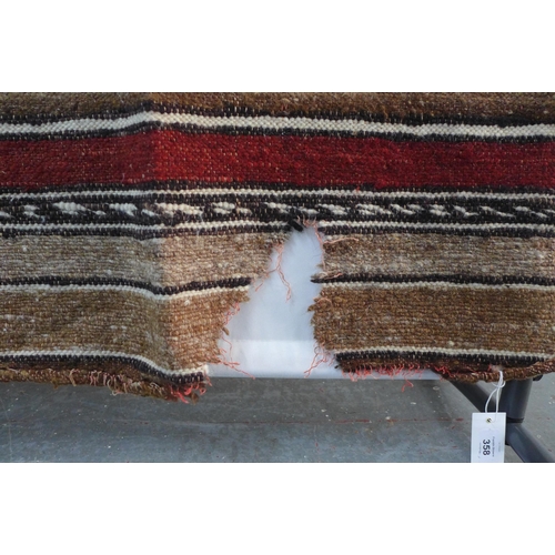 358 - Two Navajo wool blankets (2)