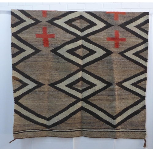 358 - Two Navajo wool blankets (2)