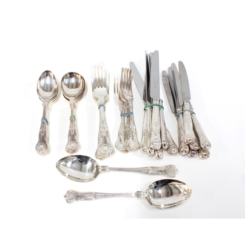 411 - Epns Queens pattern flatware