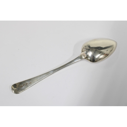 52 - Arbroath, Scottish provincial silver tablespoon by Andrew Davidson, 22cm