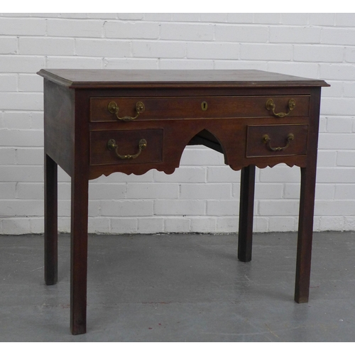 245 - 19th century lowboy table, 83 x 74 x 48cm.