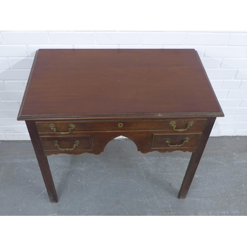 245 - 19th century lowboy table, 83 x 74 x 48cm.