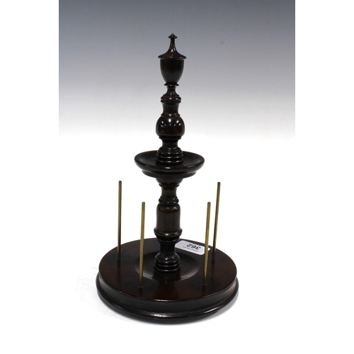 362 - Victorian style handcrafted bobbin holder, 25cm