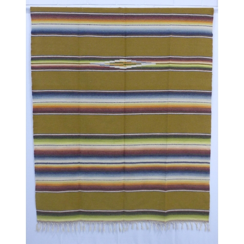 395 - South American blanket,  120 x 212cm