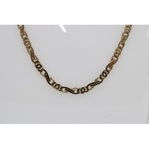 60 - 9ct gold chain necklace and two pendants, one stamped 9ct (3)