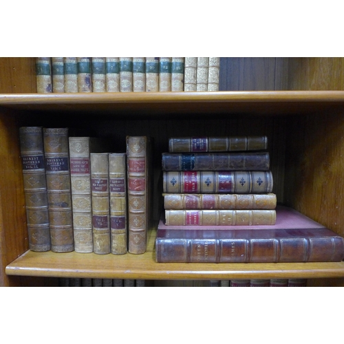 462 - Shelf of biographies and letters, including Holmes' Queen Victoria, Eminent Scotsmen 1 and 2, Muirhe... 