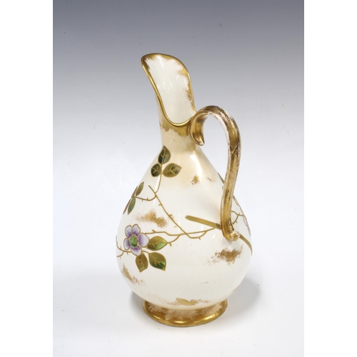 129 - Royal Bonn blush ivory ewer, 22cm