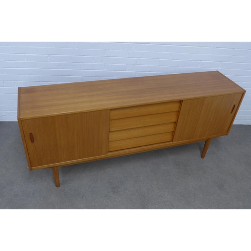 276 - Nils Jonsson Troeds Bra Bohag teak sideboard credenza 190 x 81 x 43cm.