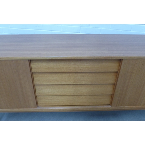 276 - Nils Jonsson Troeds Bra Bohag teak sideboard credenza 190 x 81 x 43cm.