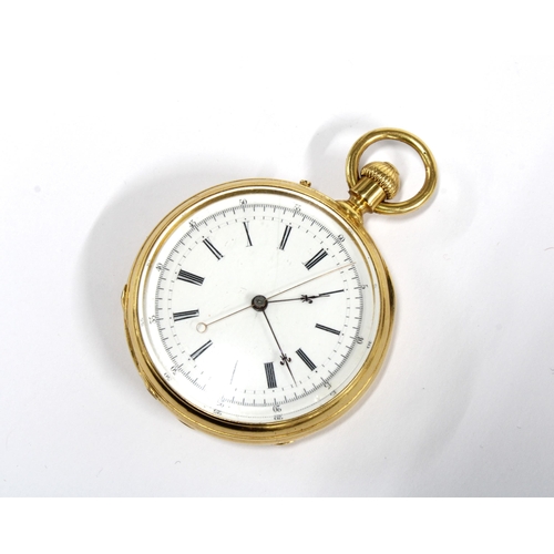 3 - Gold plated pocket watch & watch box