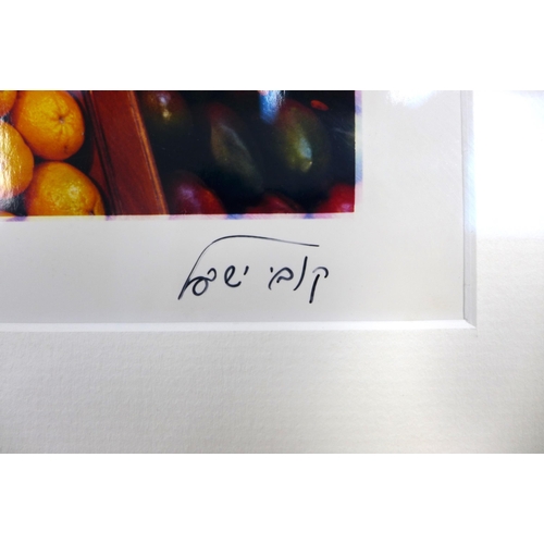 71 - KOBI ISRAEL (b.1970) Ltd Ed photographic print No 27/125, signed and framed, 42 x 35cm