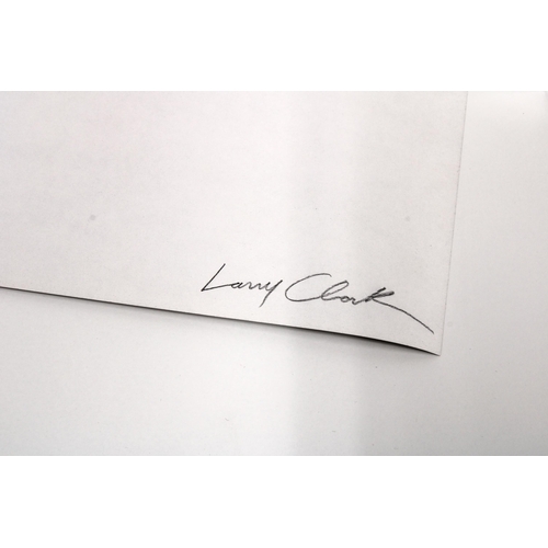 73 - LARRY CLARK (AMERICAN), three photo prints from the £100 Photo Sale at Simon Lee Gallery 2014, 10 x ... 