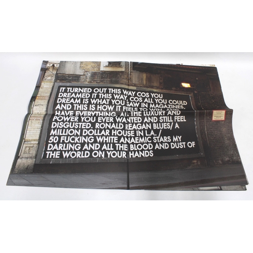 80 - ROBERT MONTGOMERY, ECHOES OF VOICES IN THE HIGH TOWERS, to include A2 prints from Every Morning Now,... 