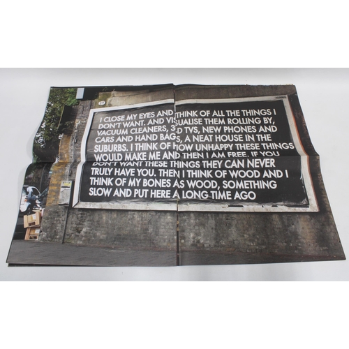 80 - ROBERT MONTGOMERY, ECHOES OF VOICES IN THE HIGH TOWERS, to include A2 prints from Every Morning Now,... 