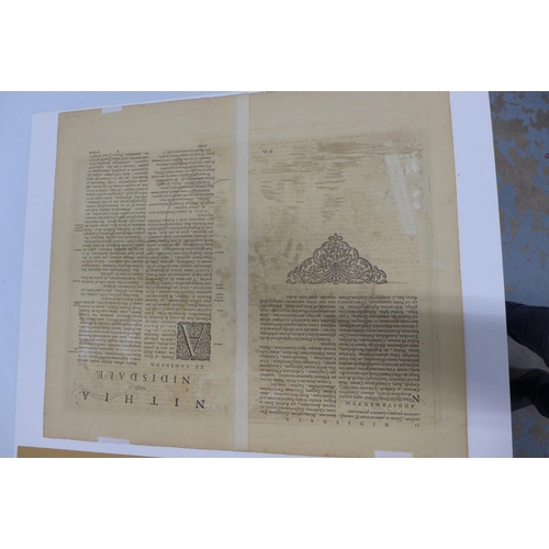 140 - 'Nithia Vicecomitatus, The Shirifdome of Nidis-Dail' (now: Nithsdale Dumfries) double-page hand-colo... 