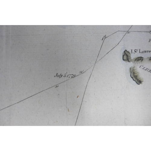 142 - Chart of Norton Sound and of Bherings Strait made by the East Cape of Asia and the West Point of Ame... 