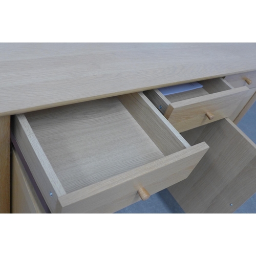 243 - John Lewis sideboard, 124 x 81 x 42cm.