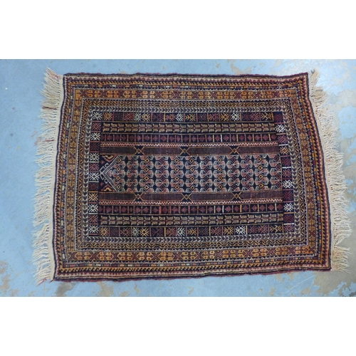 272 - Belouch / Afghan prayer rug, 120 x 89cm.