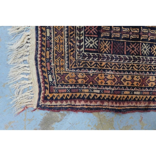 272 - Belouch / Afghan prayer rug, 120 x 89cm.