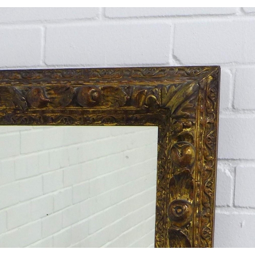 303 - Gilt framed wall mirror, 77 x 82cm.