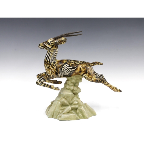 357 - Antelope figure, 30 x 29cm