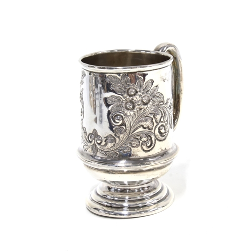 89 - Early 20th century Birmingham silver christening mug, 8cm