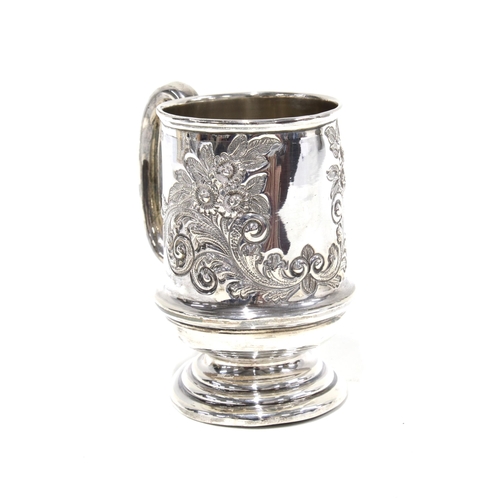 89 - Early 20th century Birmingham silver christening mug, 8cm