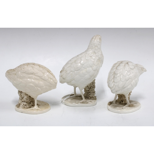 102 - Three Ceramica del Ferlaro Italian bird figures, tallest 15cm (3)