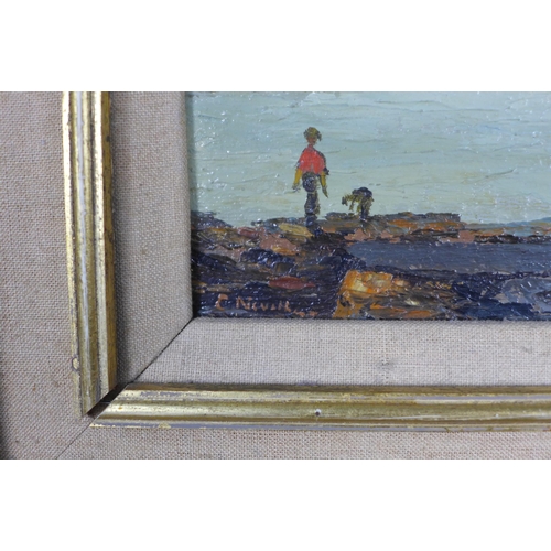 192 - MAJOR GENERAL COSMO ALEXANDER RICHARD NEVILL (1907-2002), BY GAIRLOCH, signed oil on board, framed a... 