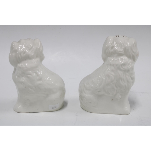 94 - A pair of Beswick Staffordshire dogs, model No. 1378, 14cm (2)