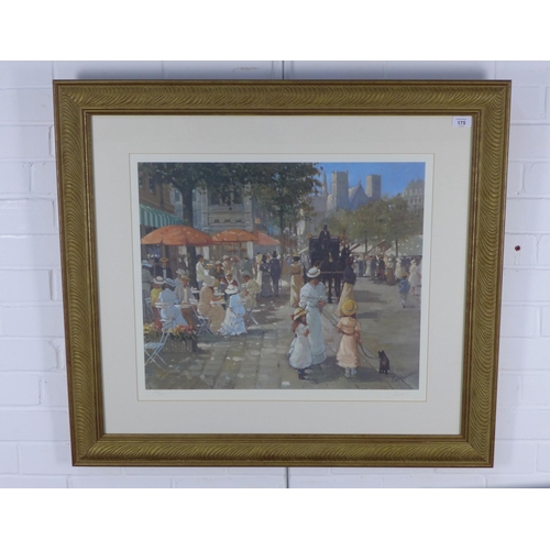 175 - CAREL VAN ROOIJEN limited edition print, numbered 763 / 950, signed in pencil, framed under glass, s... 