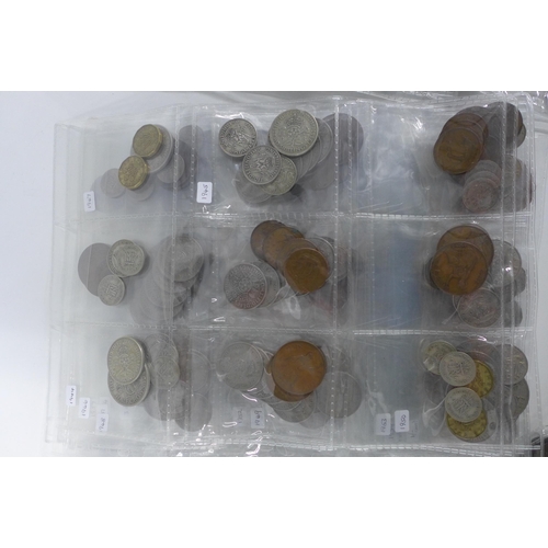 372 - A collection of UK pre decimal coins  (a lot)