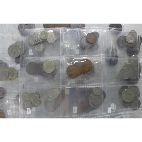 372 - A collection of UK pre decimal coins  (a lot)